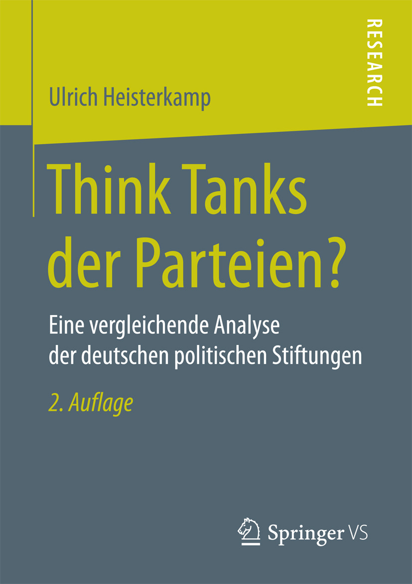 Heisterkamp, Ulrich - Think Tanks der Parteien?, ebook