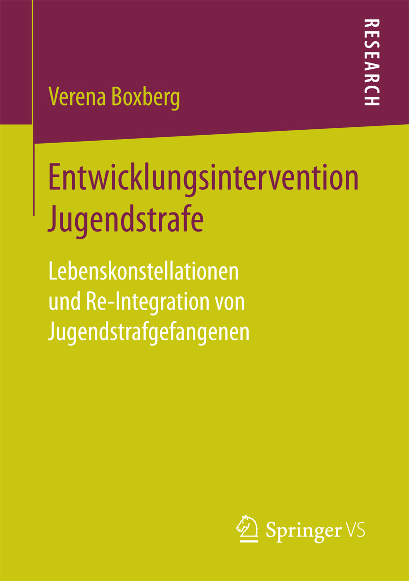 Boxberg, Verena - Entwicklungsintervention Jugendstrafe, ebook
