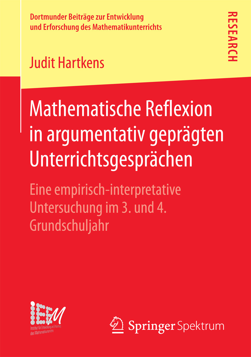 Hartkens, Judit - Mathematische Reflexion in argumentativ geprägten Unterrichtsgesprächen, ebook