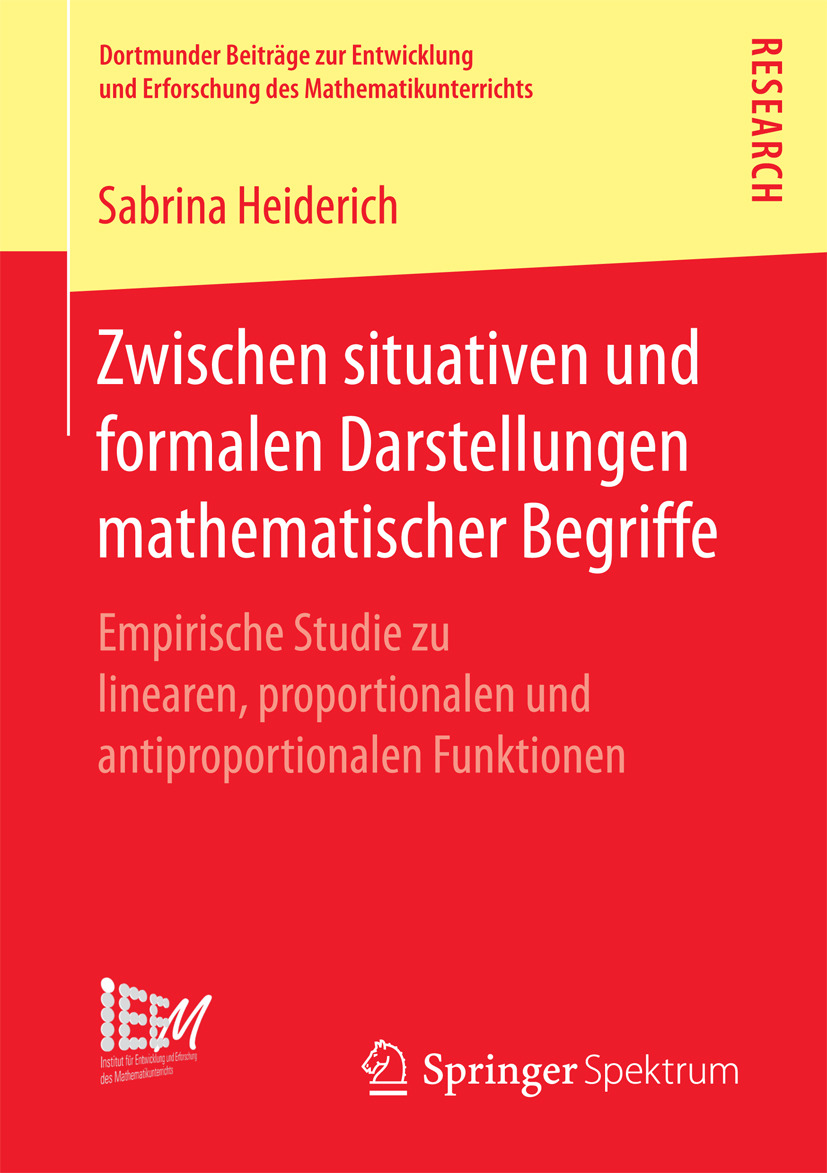 Heiderich, Sabrina - Zwischen situativen und formalen Darstellungen mathematischer Begriffe, ebook