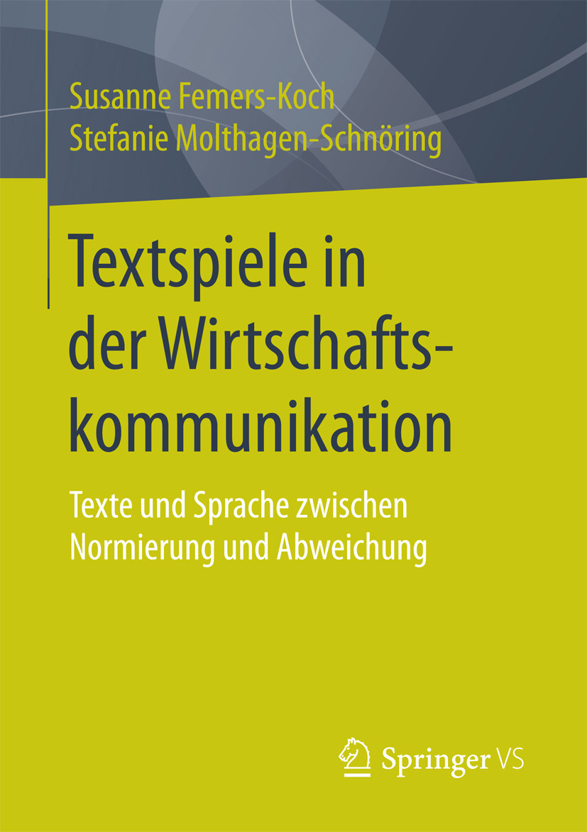 Femers-Koch, Susanne - Textspiele in der Wirtschaftskommunikation, ebook