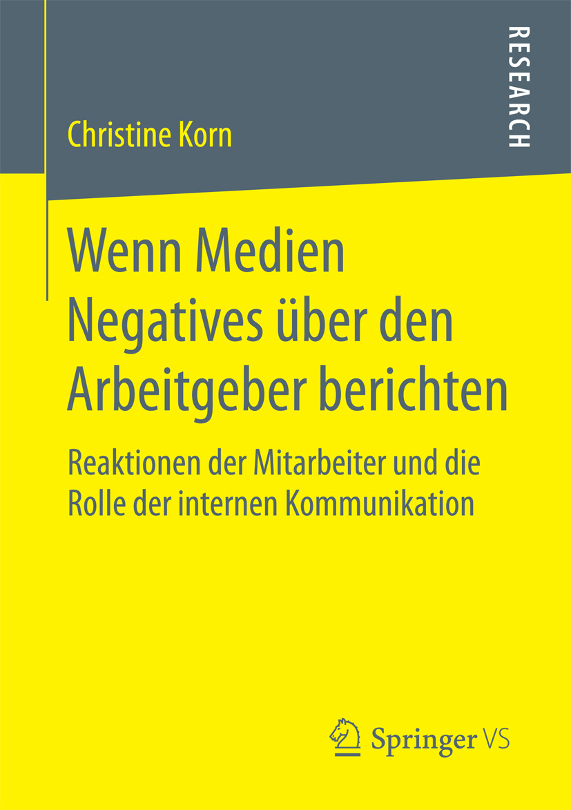 Korn, Christine - Wenn Medien Negatives über den Arbeitgeber berichten, e-bok