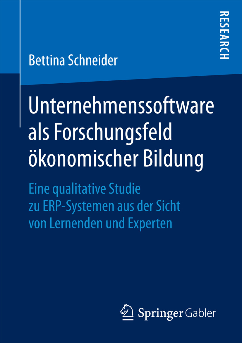 Schneider, Bettina - Unternehmenssoftware als Forschungsfeld ökonomischer Bildung, ebook