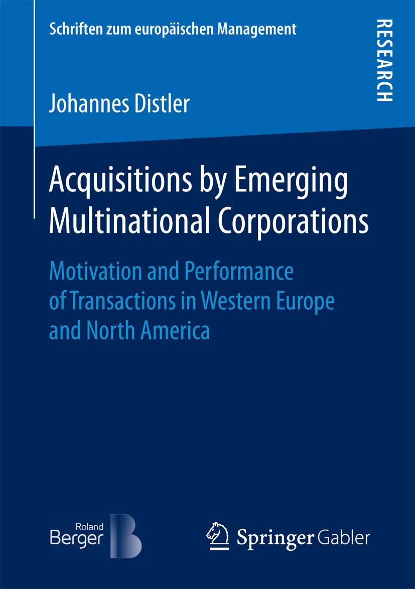 Distler, Johannes - Acquisitions by Emerging Multinational Corporations, e-bok