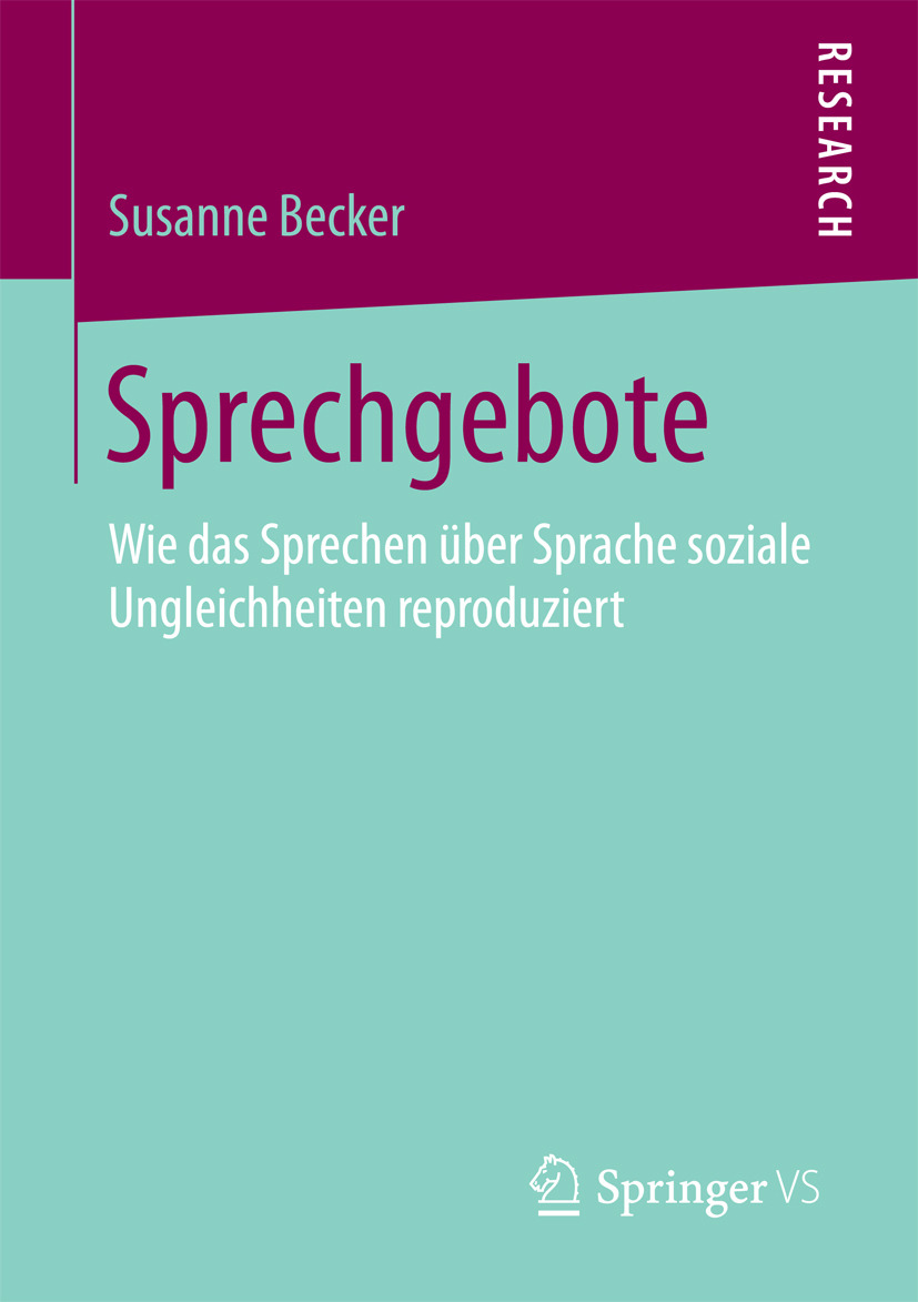 Becker, Susanne - Sprechgebote, e-bok