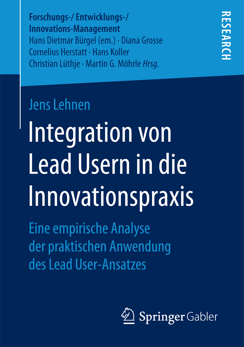 Lehnen, Jens - Integration von Lead Usern in die Innovationspraxis, ebook