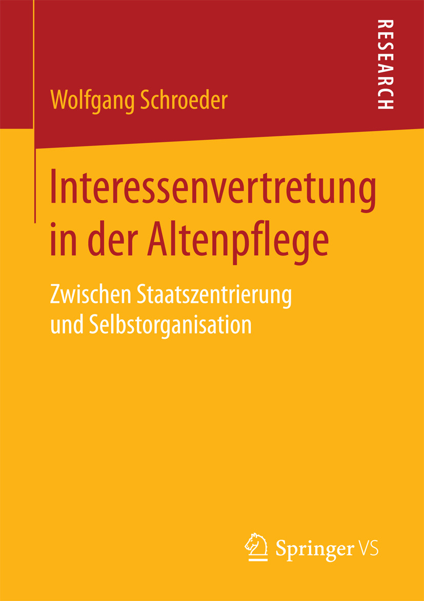 Schroeder, Wolfgang - Interessenvertretung in der Altenpflege, ebook