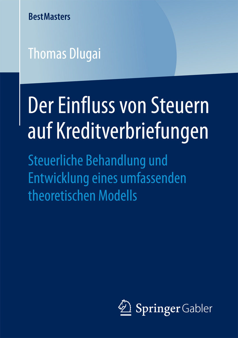 Dlugai, Thomas - Der Einfluss von Steuern auf Kreditverbriefungen, ebook