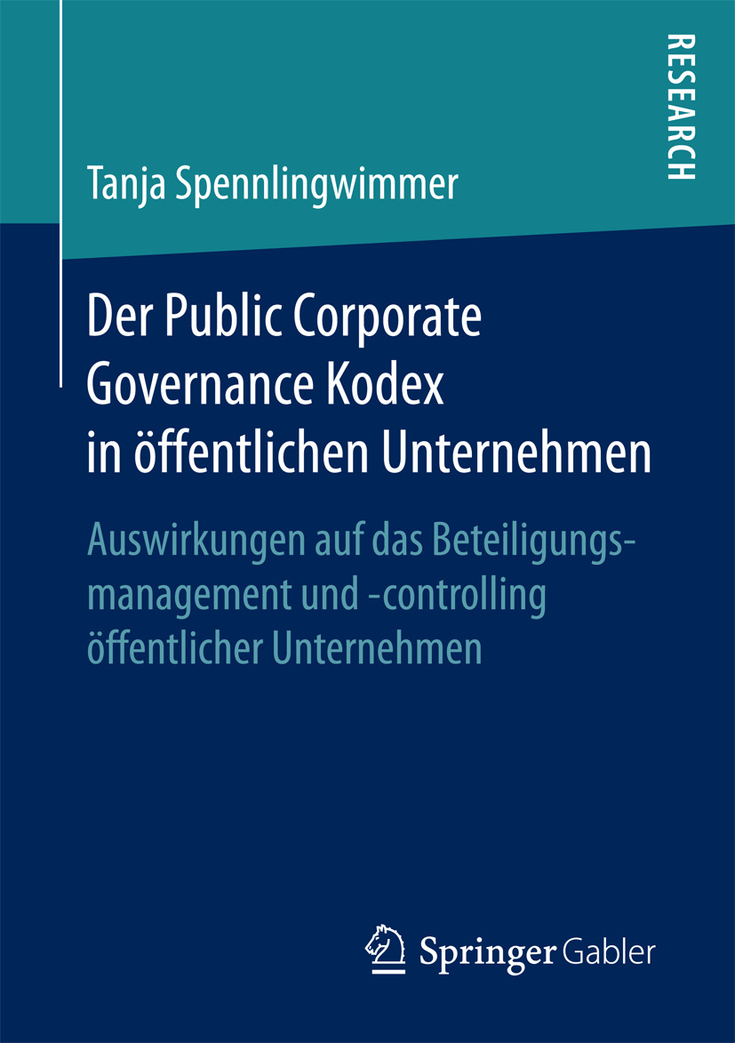 Spennlingwimmer, Tanja - Der Public Corporate Governance Kodex in öffentlichen Unternehmen, ebook