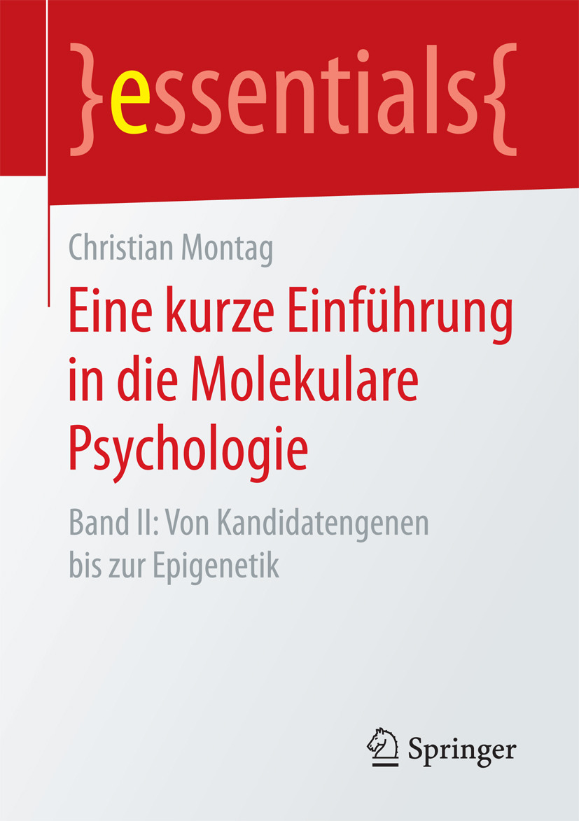 Montag, Christian - Eine kurze Einführung in die Molekulare Psychologie, e-bok