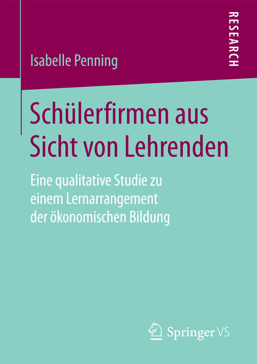 Penning, Isabelle - Schülerfirmen aus Sicht von Lehrenden, ebook