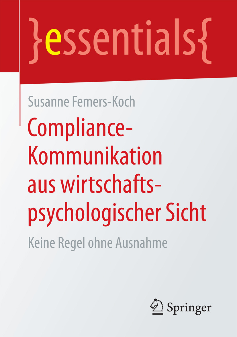Femers-Koch, Susanne - Compliance-Kommunikation aus wirtschaftspsychologischer Sicht, ebook
