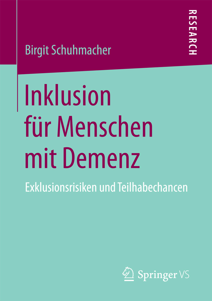Schuhmacher, Birgit - Inklusion für Menschen mit Demenz, ebook