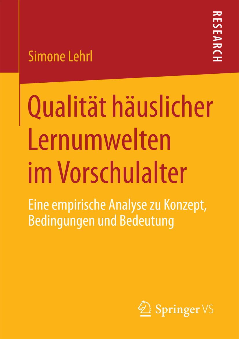 Lehrl, Simone - Qualität häuslicher Lernumwelten im Vorschulalter, ebook