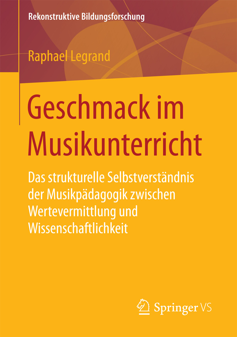 Legrand, Raphael - Geschmack im Musikunterricht, ebook