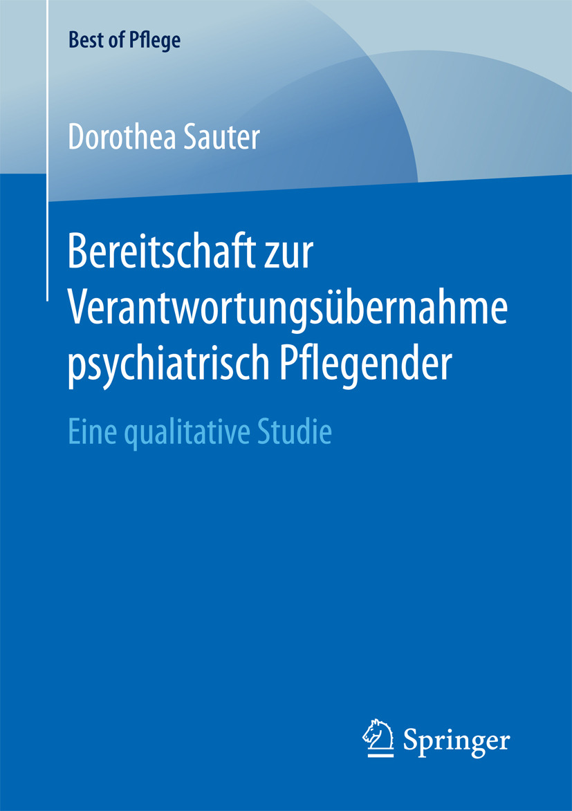 Sauter, Dorothea - Bereitschaft zur Verantwortungsübernahme psychiatrisch Pflegender, ebook