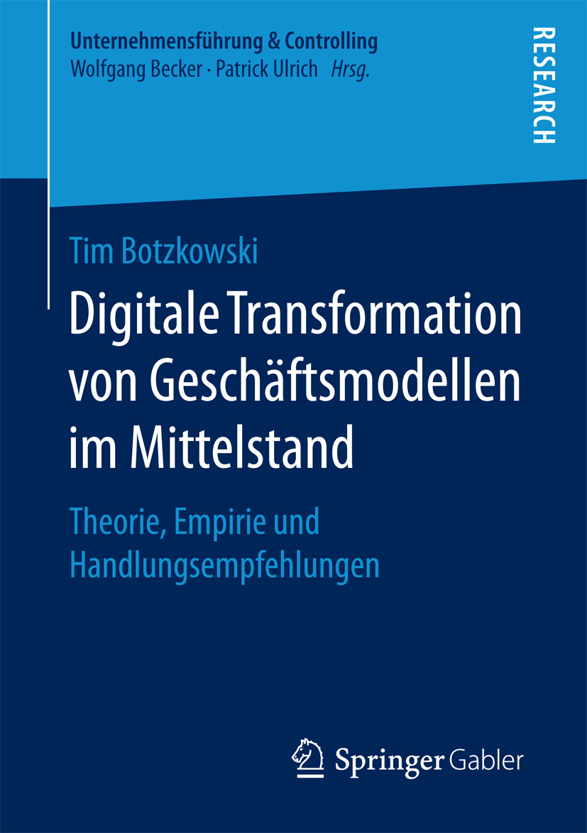 Botzkowski, Tim - Digitale Transformation von Geschäftsmodellen im Mittelstand, e-bok