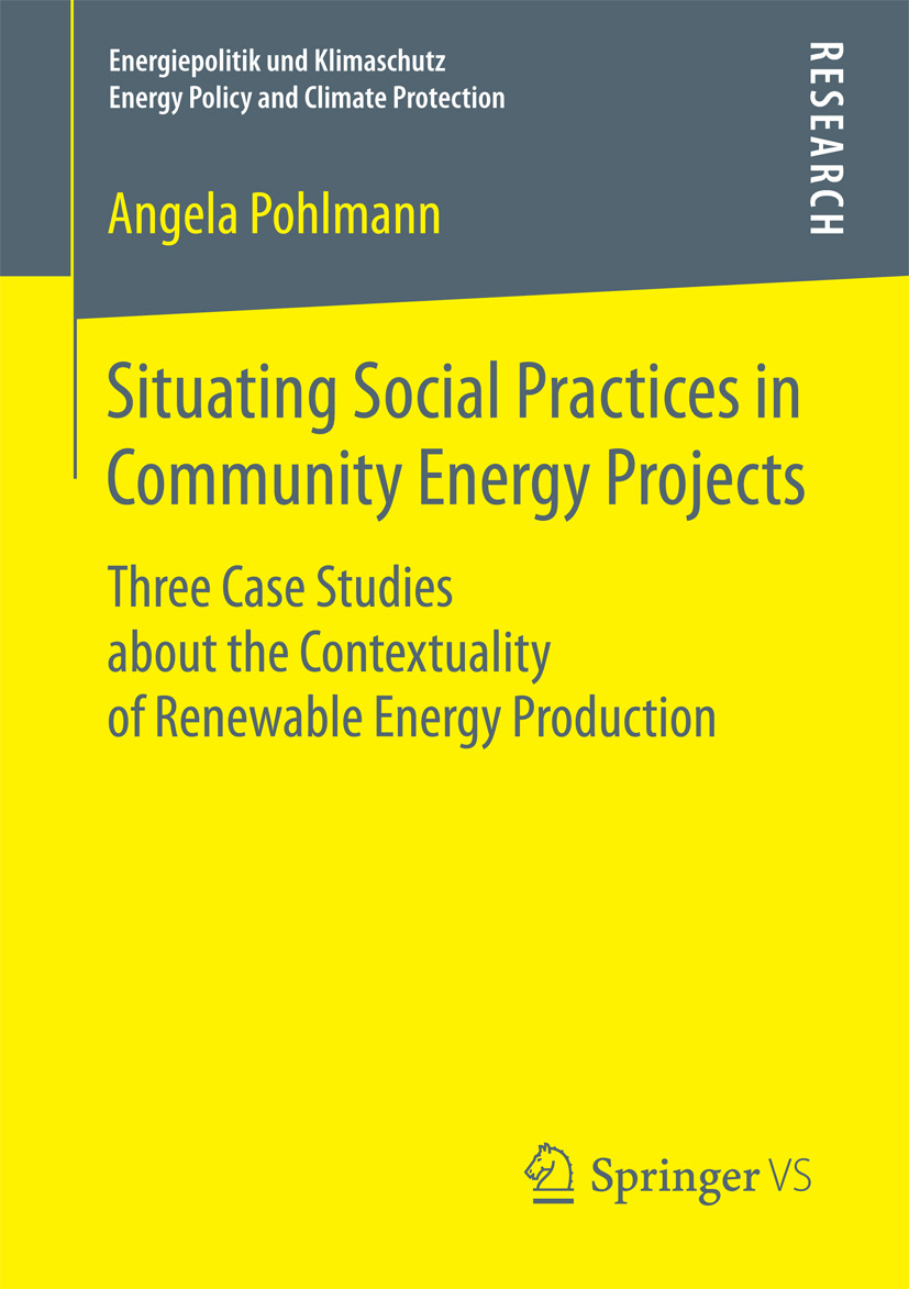 Pohlmann, Angela - Situating Social Practices in Community Energy Projects, ebook