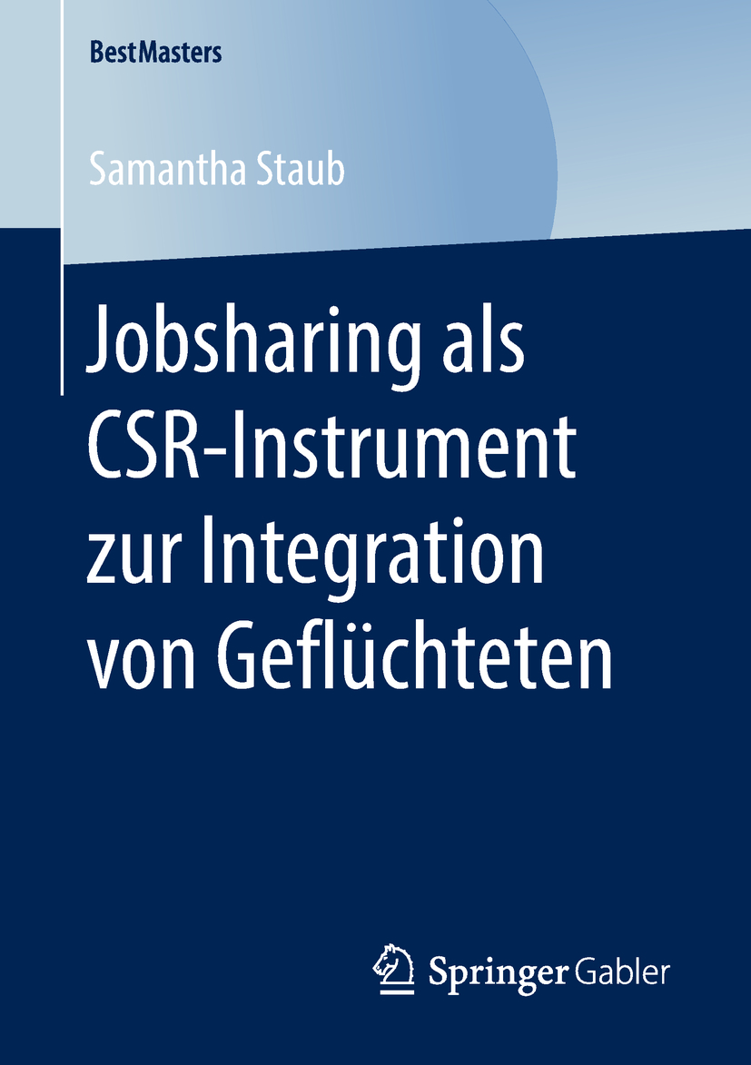 Staub, Samantha - Jobsharing als CSR-Instrument zur Integration von Geflüchteten, ebook