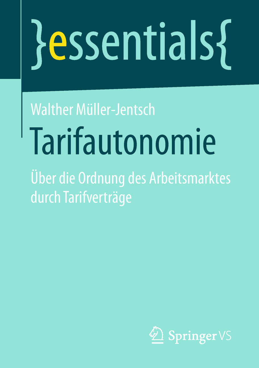 Müller-Jentsch, Walther - Tarifautonomie, ebook