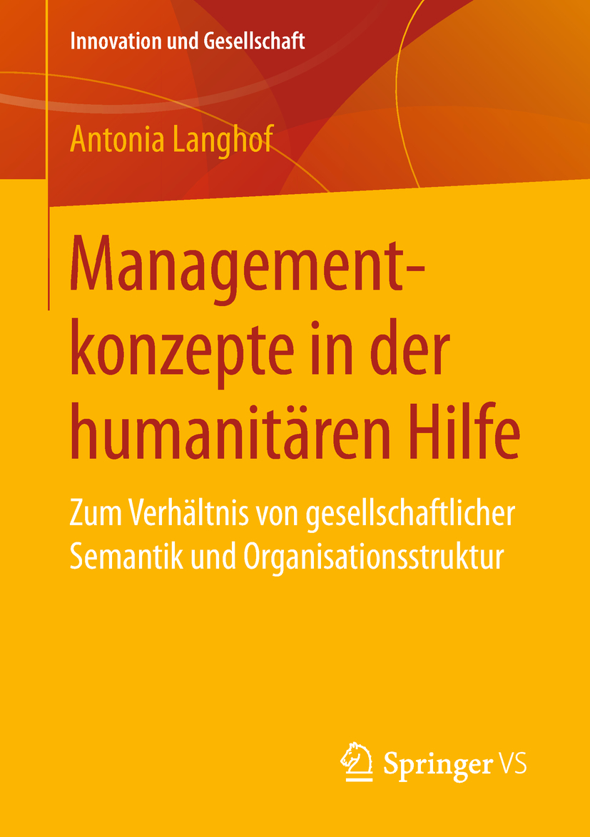 Langhof, Antonia - Managementkonzepte in der humanitären Hilfe, ebook
