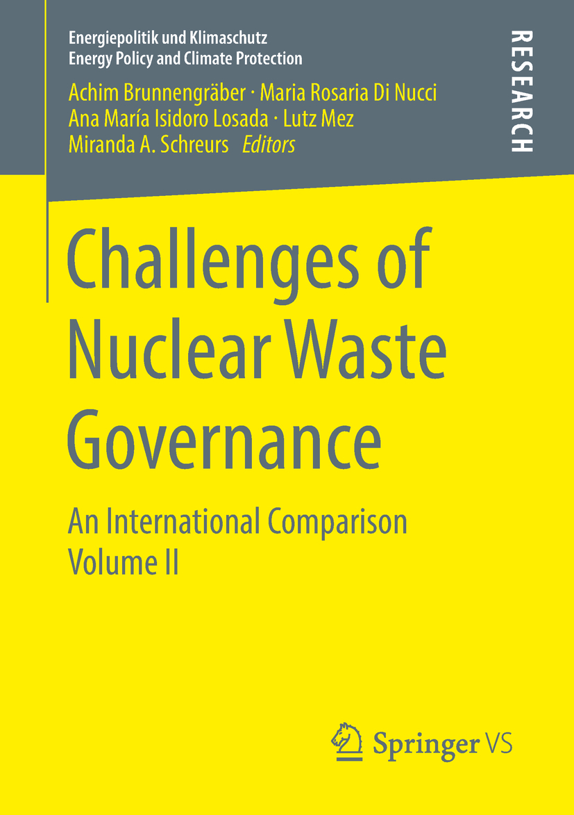 Brunnengräber, Achim - Challenges of Nuclear Waste Governance, e-kirja