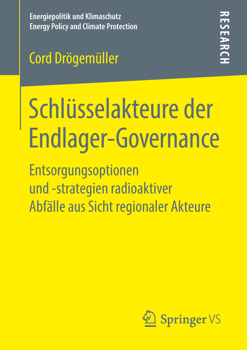 Drögemüller, Cord - Schlüsselakteure der Endlager-Governance, ebook