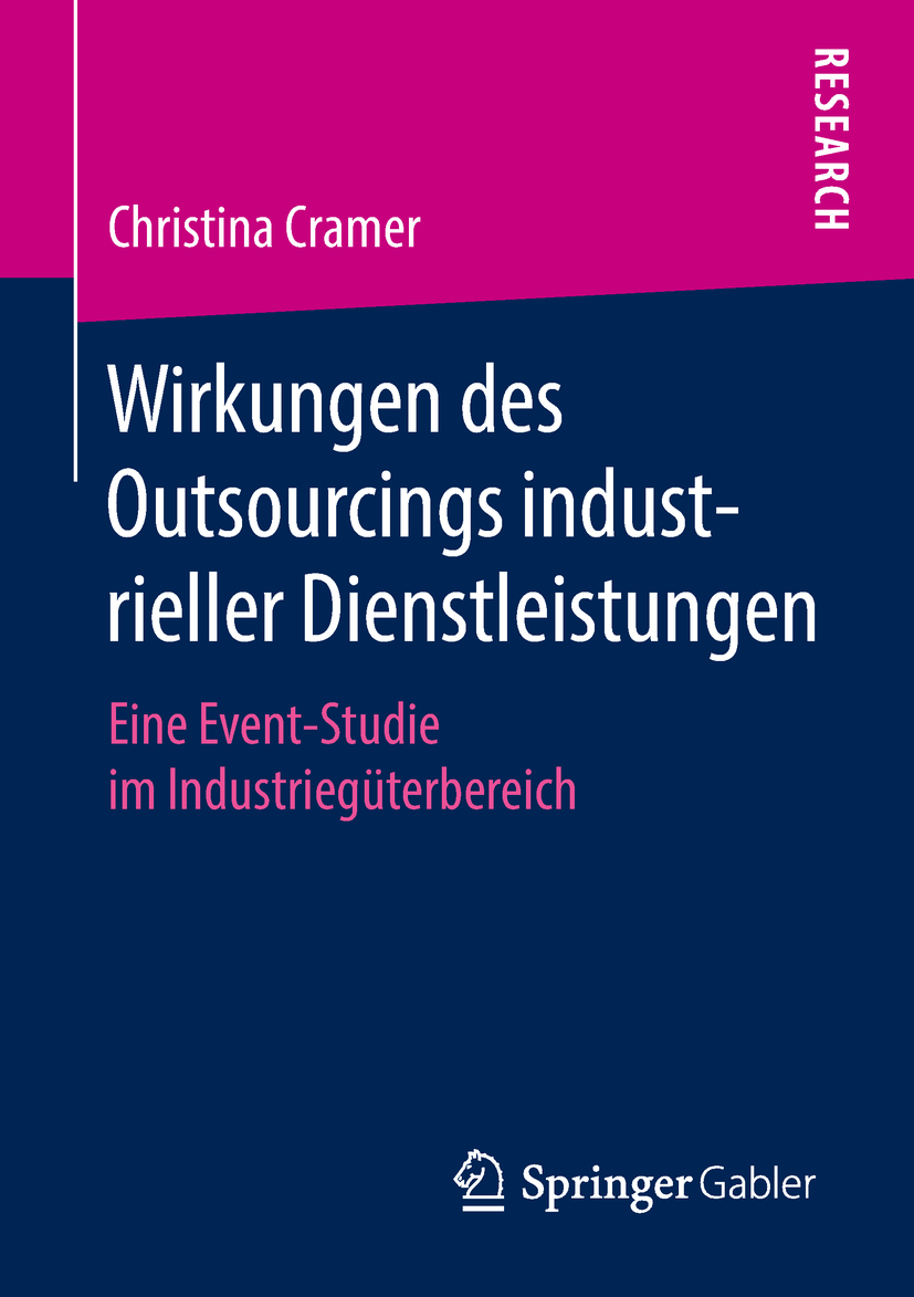 Cramer, Christina - Wirkungen des Outsourcings industrieller Dienstleistungen, ebook