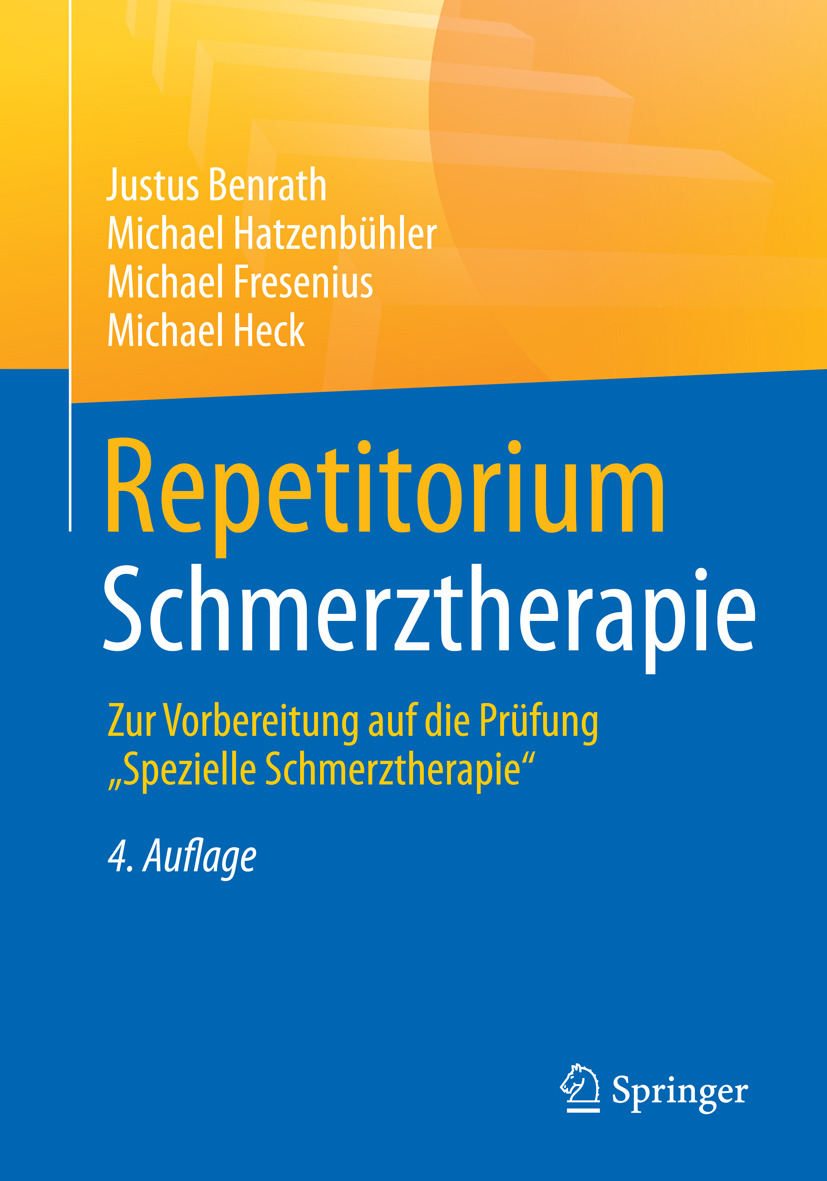 Benrath, Justus - Repetitorium Schmerztherapie, e-kirja