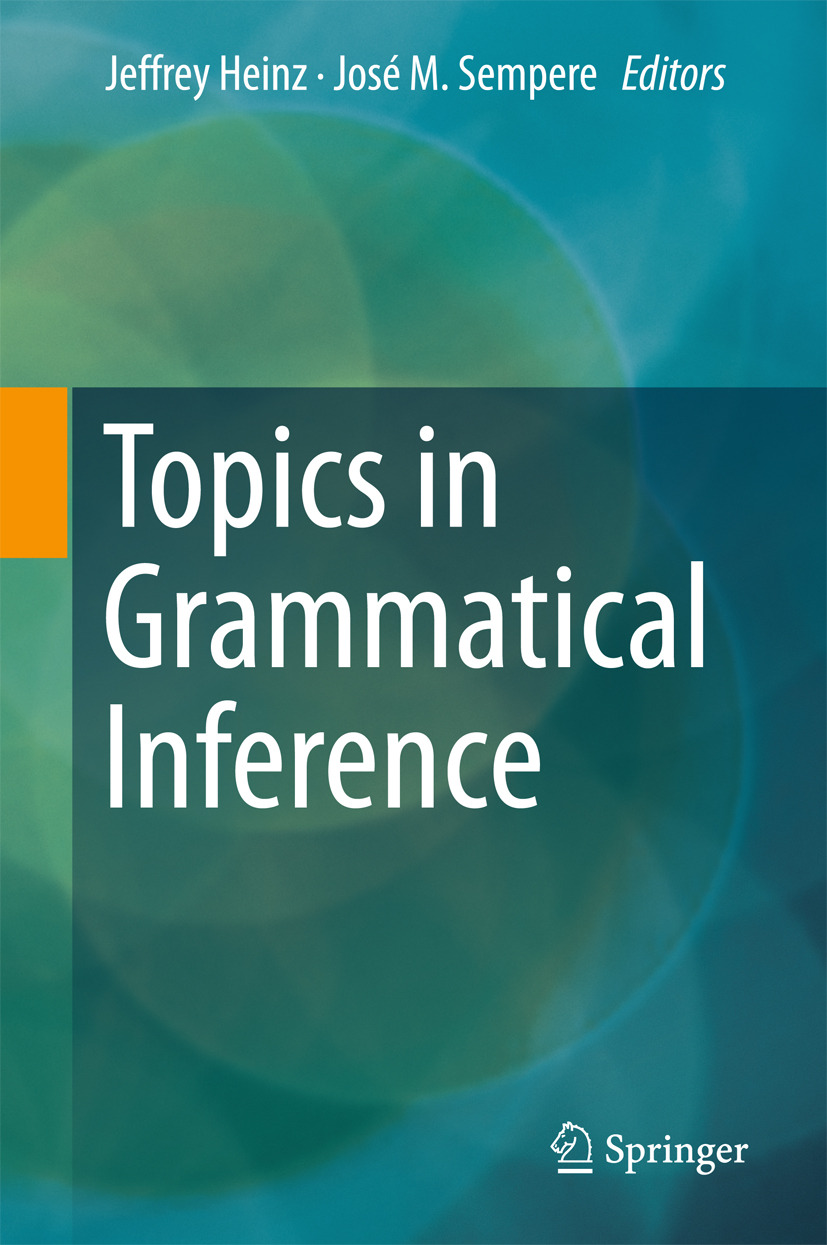 Heinz, Jeffrey - Topics in Grammatical Inference, e-kirja