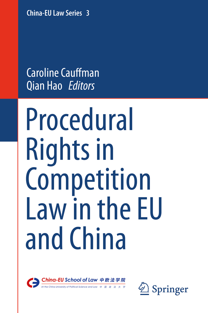 Cauffman, Caroline - Procedural Rights in Competition Law in the EU and China, ebook