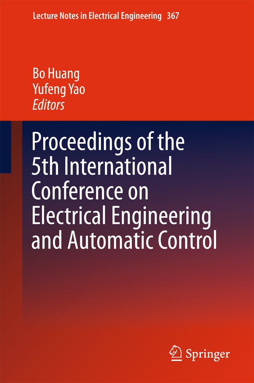 Huang, Bo - Proceedings of the 5th International Conference on Electrical Engineering and Automatic Control, ebook