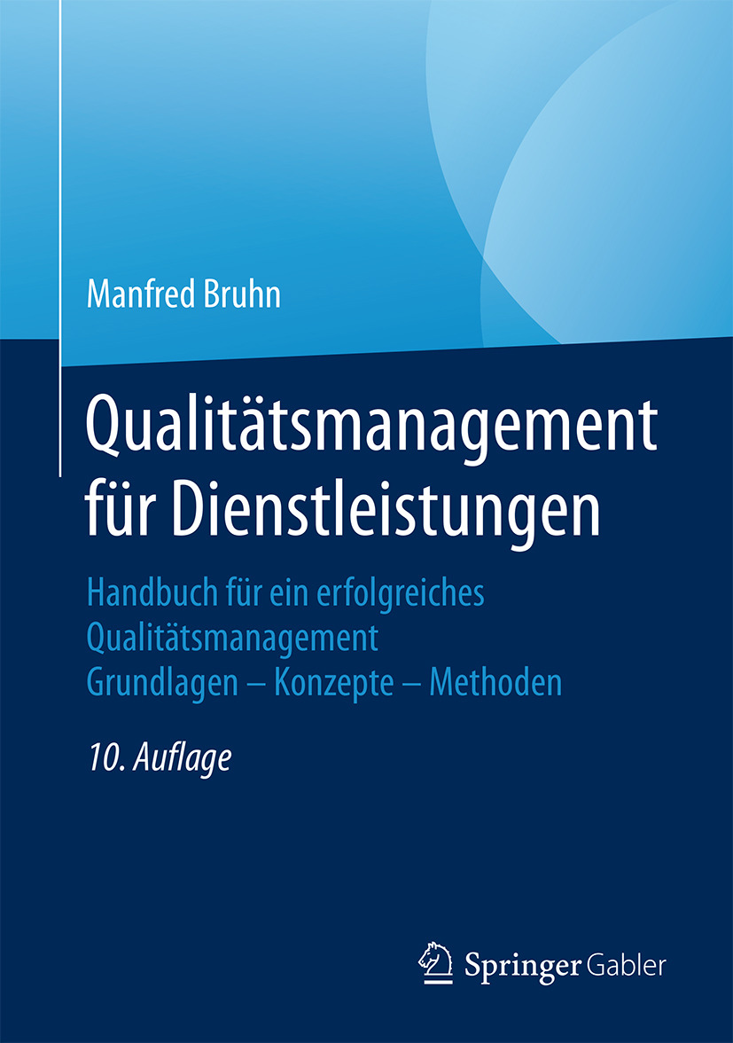 Bruhn, Manfred - Qualitätsmanagement für Dienstleistungen, e-bok