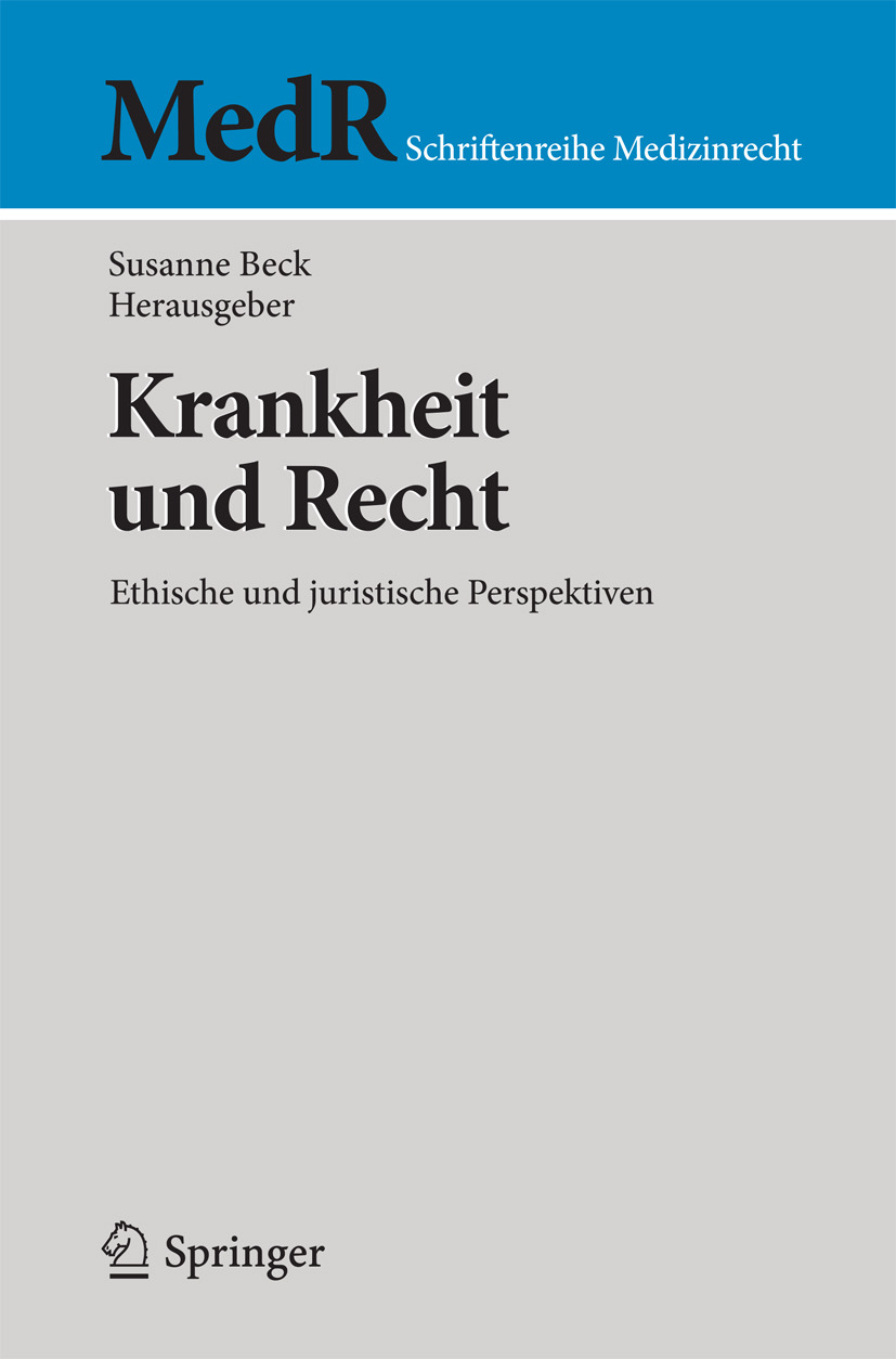 Beck, Susanne - Krankheit und Recht, ebook