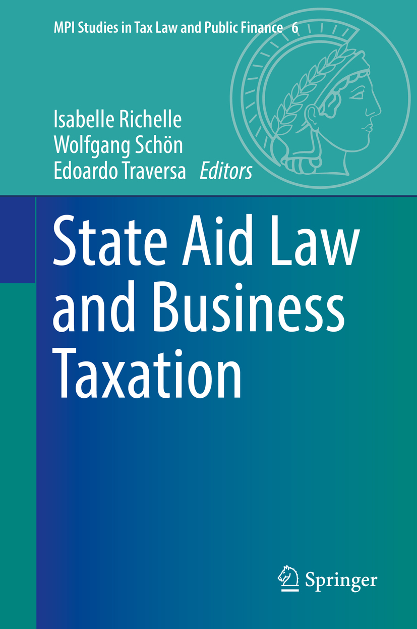 Richelle, Isabelle - State Aid Law and Business Taxation, ebook