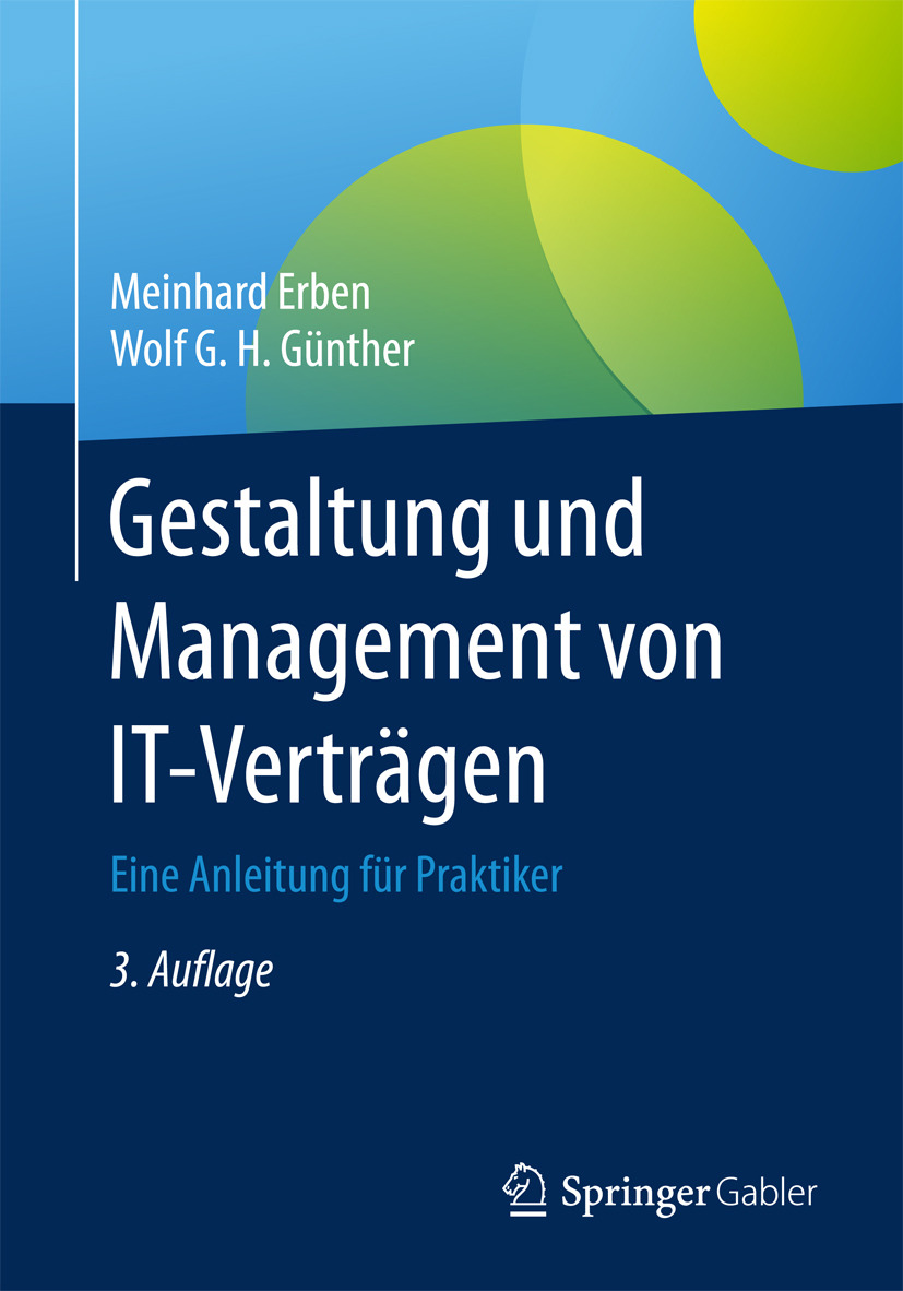 Erben, Meinhard - Gestaltung und Management von IT-Verträgen, ebook