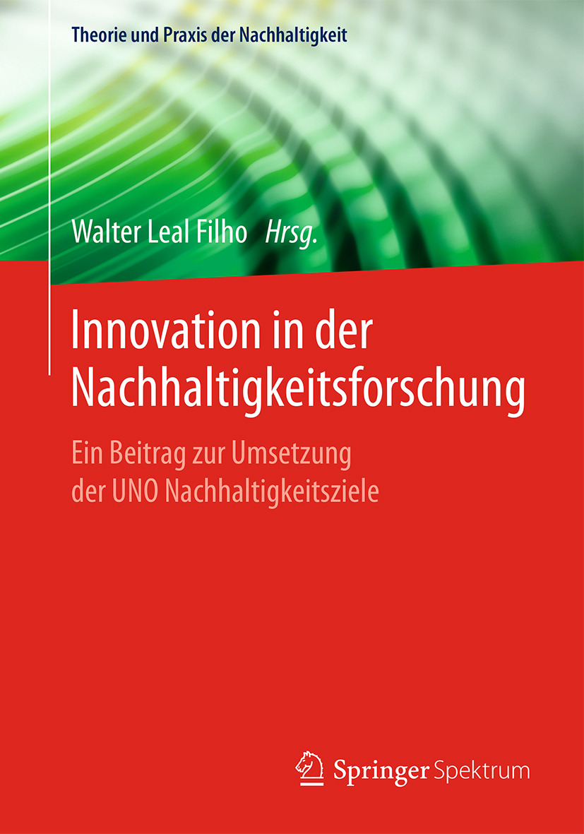 Filho, Walter Leal - Innovation in der Nachhaltigkeitsforschung, ebook