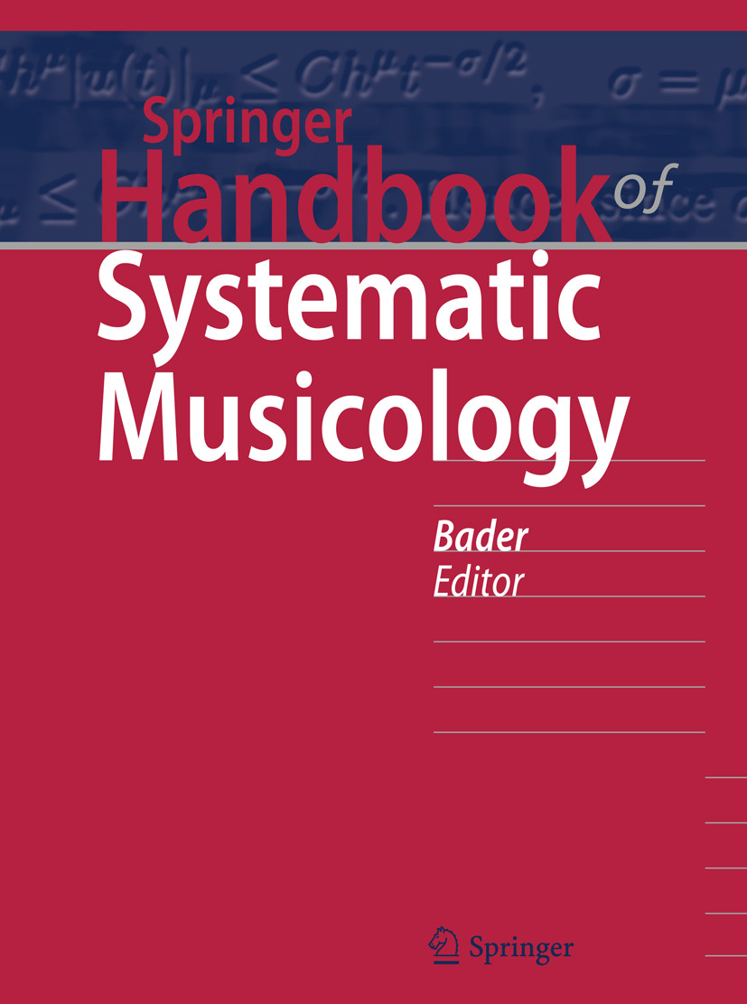Bader, Rolf - Springer Handbook of Systematic Musicology, e-bok