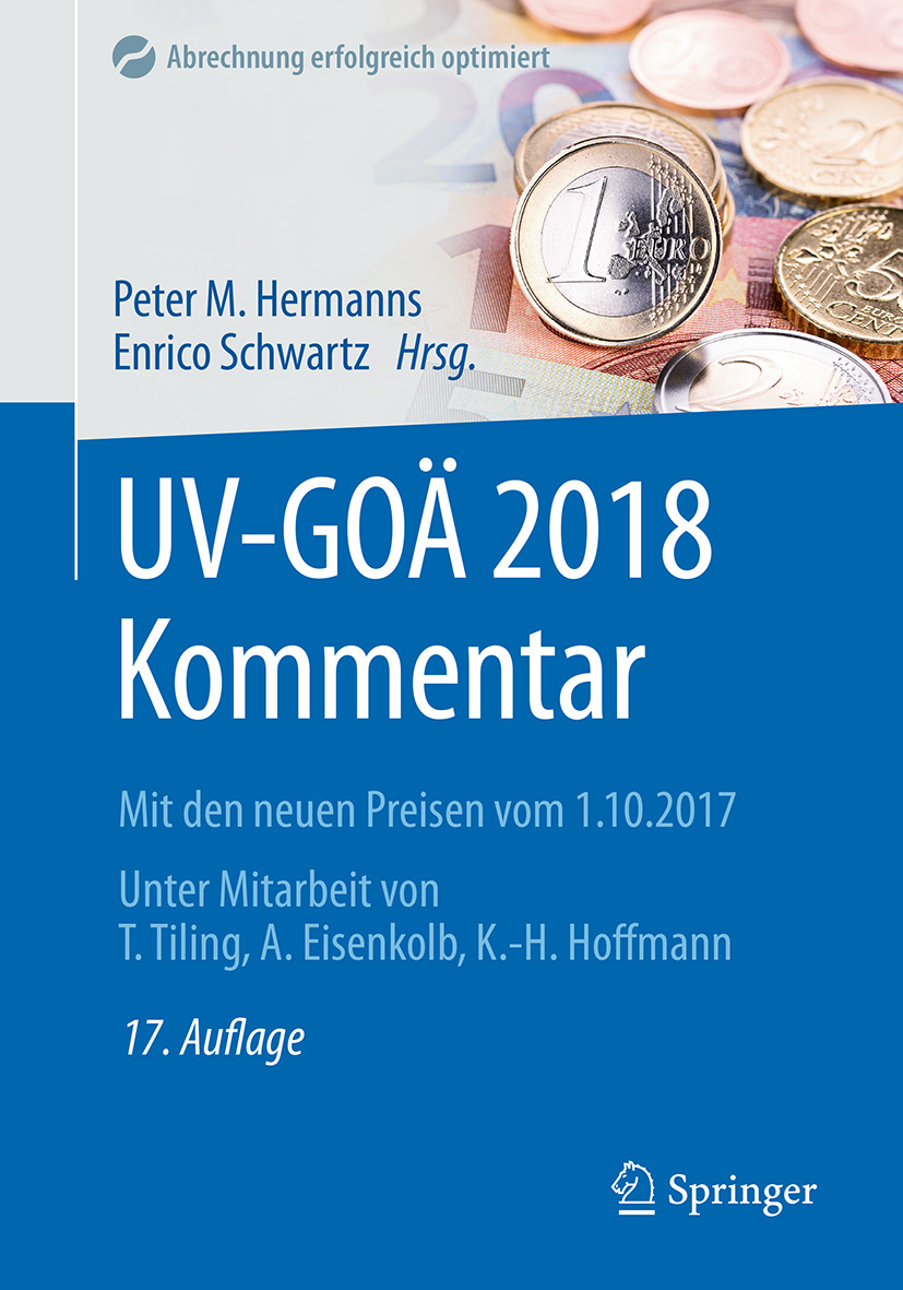 Eisenkolb, Alexander - UV-GOÄ 2018 Kommentar, ebook