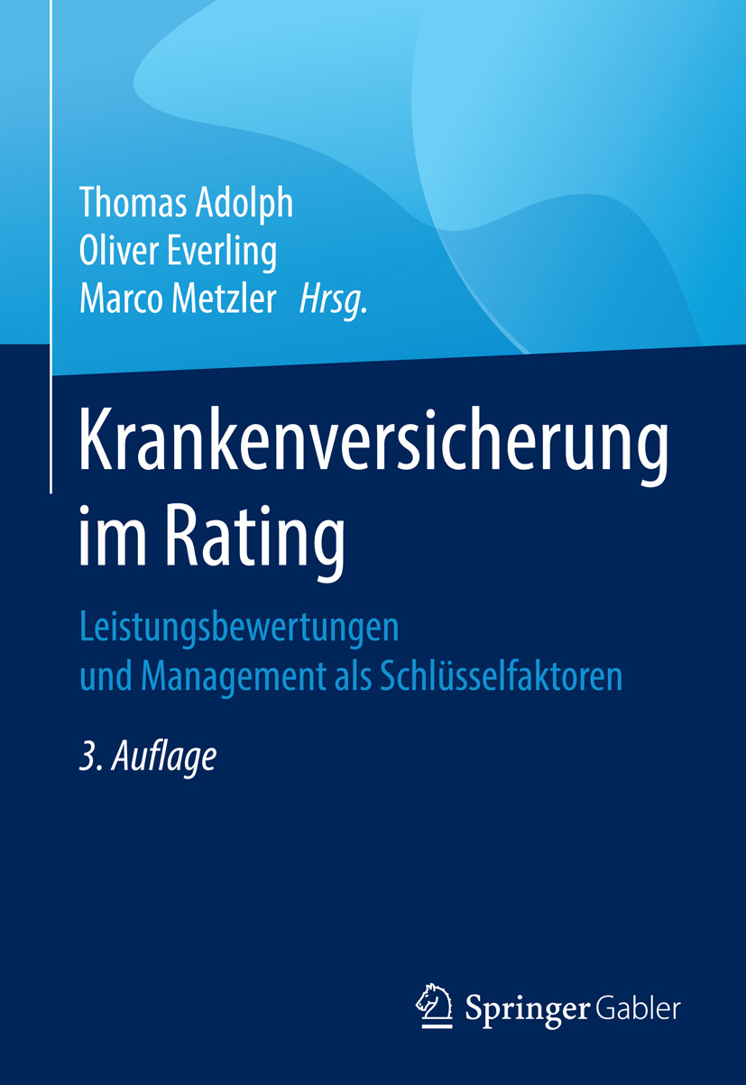 Adolph, Thomas - Krankenversicherung im Rating, ebook