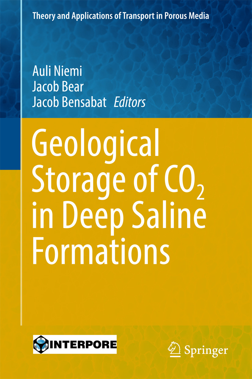 Bear, Jacob - Geological Storage of CO2 in Deep Saline Formations, ebook