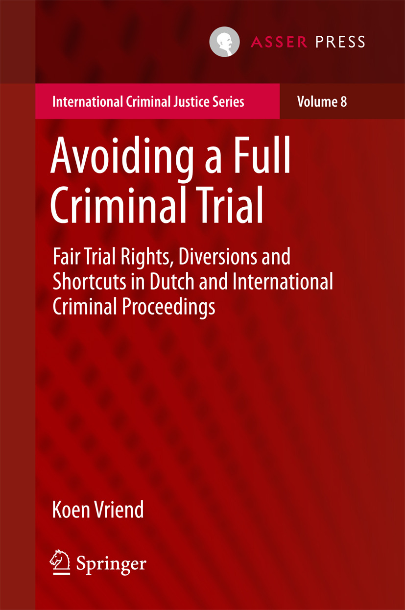 Vriend, Koen - Avoiding a Full Criminal Trial, e-bok