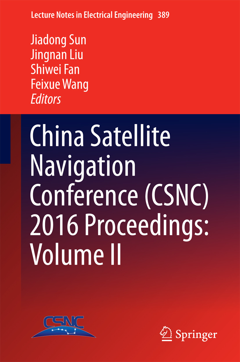 Fan, Shiwei - China Satellite Navigation Conference (CSNC) 2016 Proceedings: Volume II, ebook