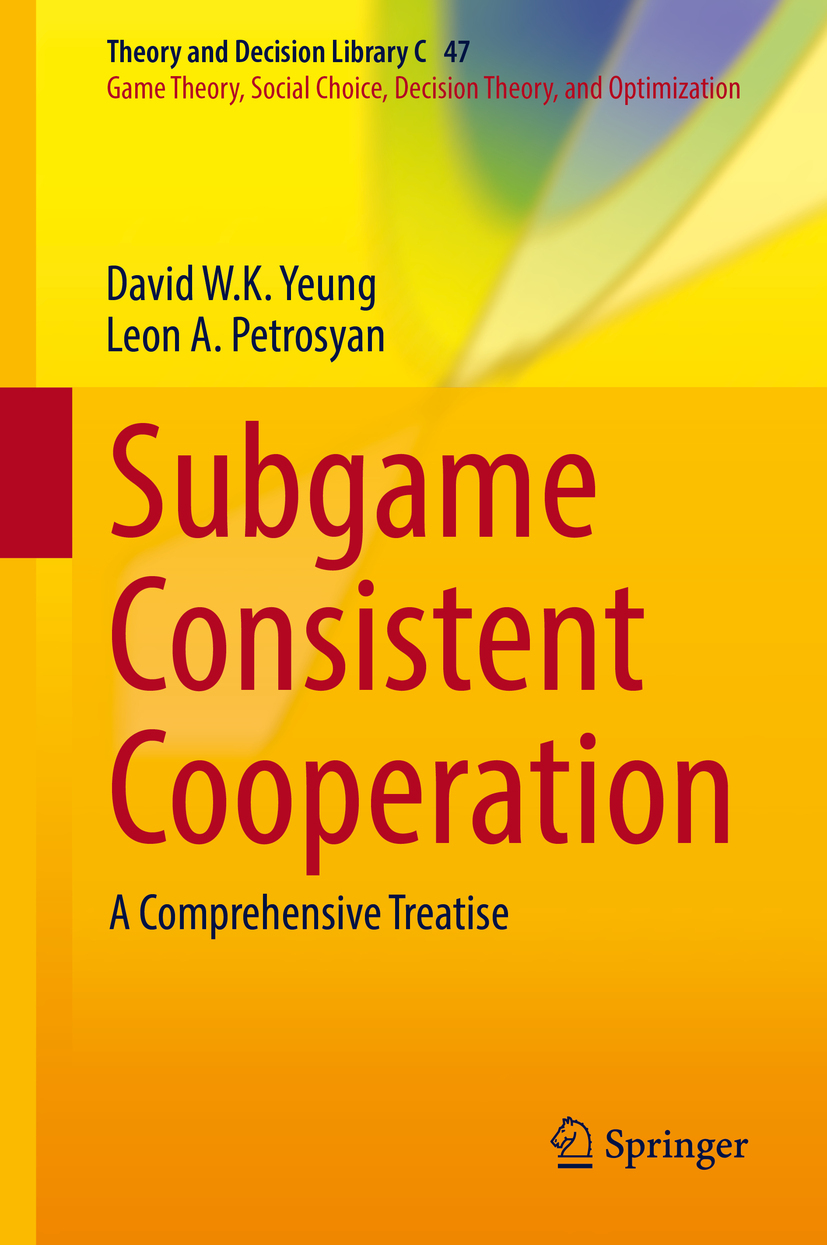 Petrosyan, Leon A. - Subgame Consistent Cooperation, e-bok