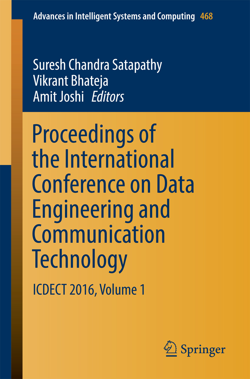 Bhateja, Vikrant - Proceedings of the International Conference on Data Engineering and Communication Technology, e-bok