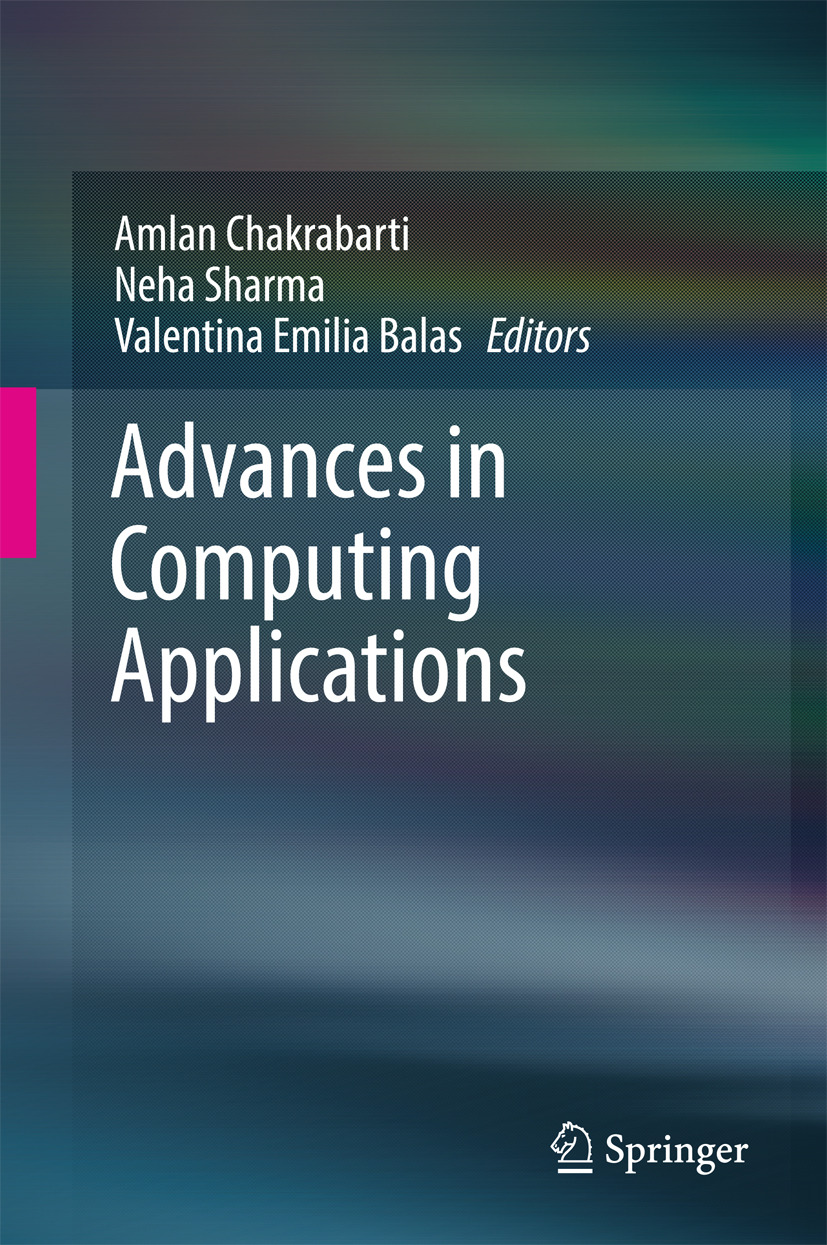 Balas, Valentina Emilia - Advances in Computing Applications, ebook