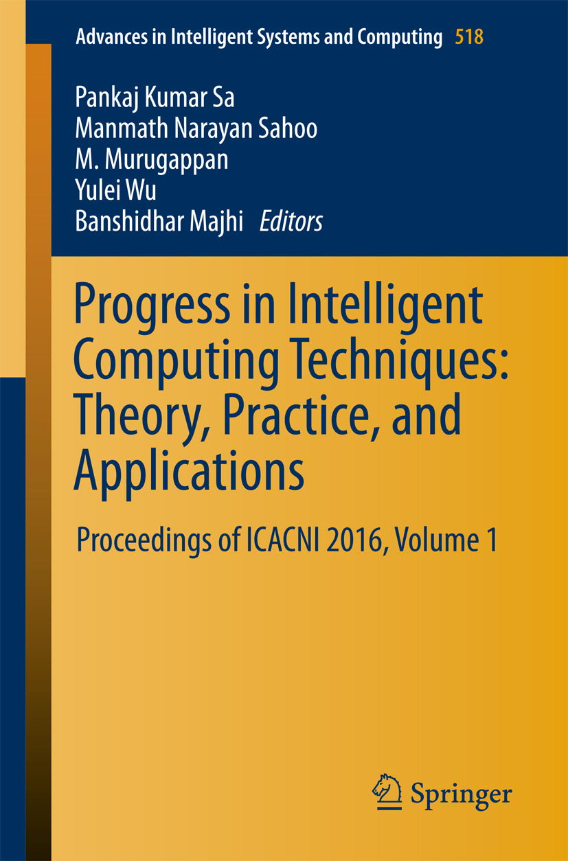 Majhi, Banshidhar - Progress in Intelligent Computing Techniques: Theory, Practice, and Applications, e-bok