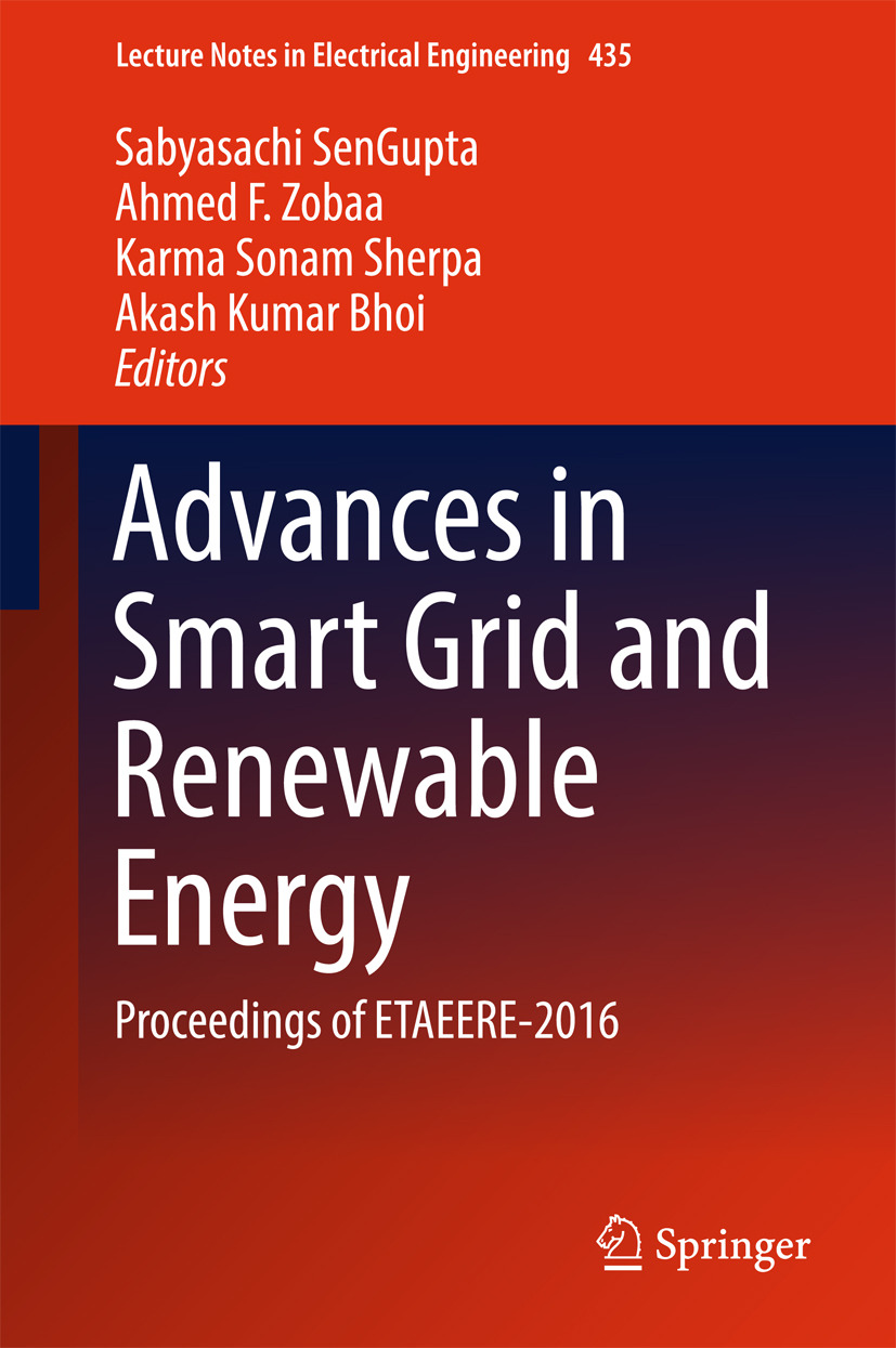 Bhoi, Akash Kumar - Advances in Smart Grid and Renewable Energy, e-kirja