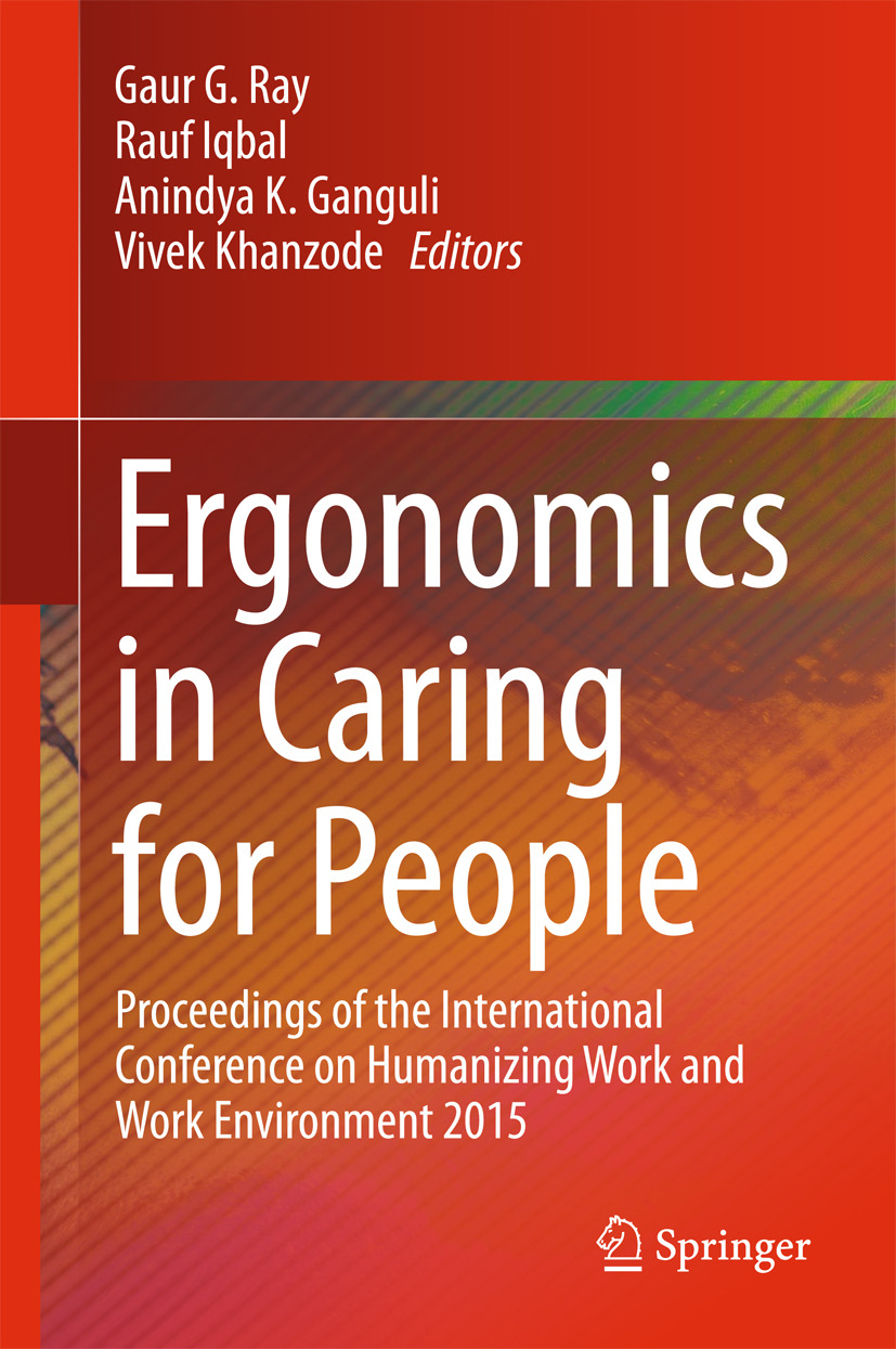 Ganguli, Anindya K. - Ergonomics in Caring for People, e-bok