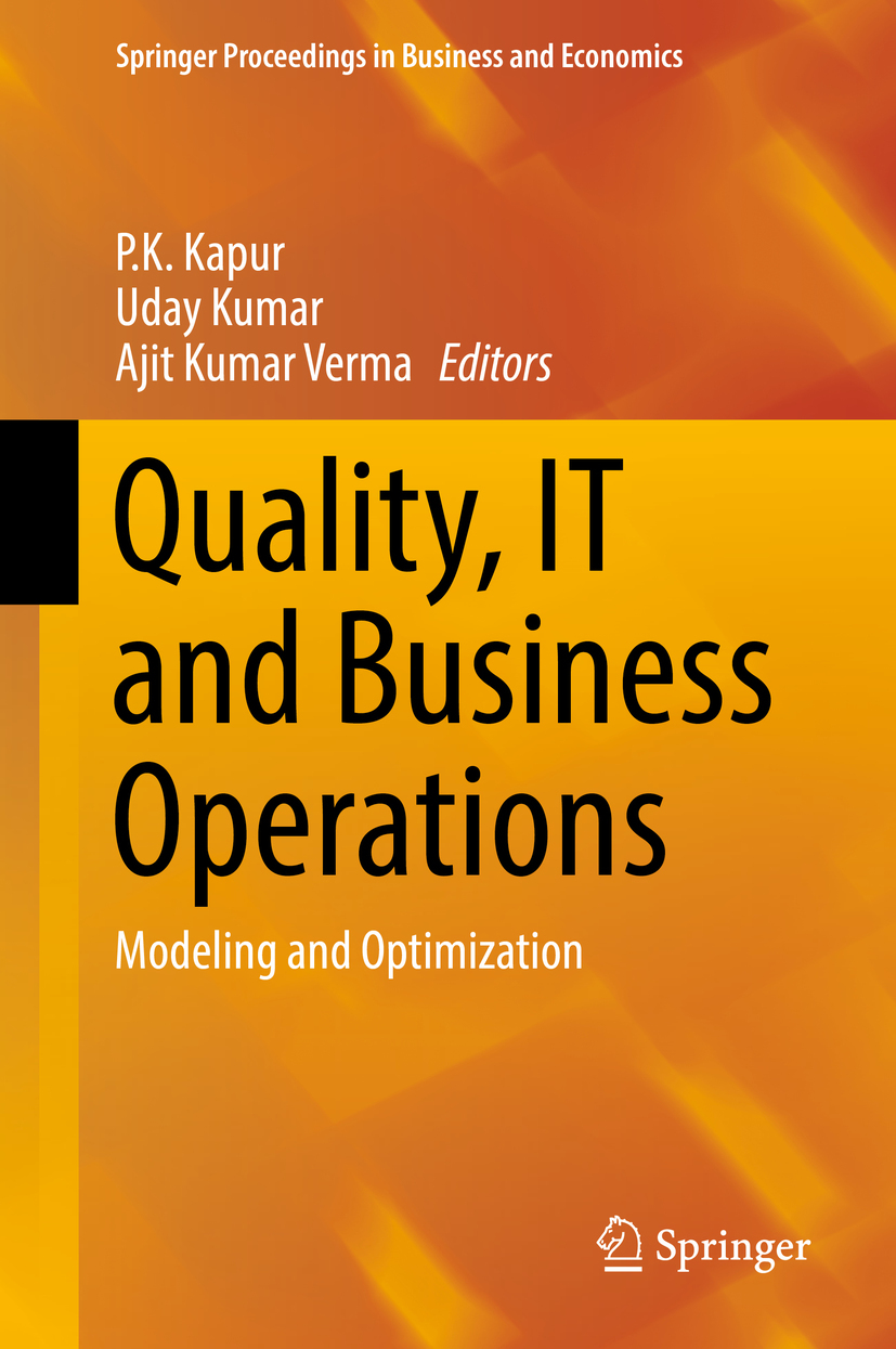 Kapur, P.K. - Quality, IT and Business Operations, ebook
